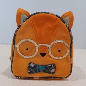 Bath & Body Works Velvet FOX Glasses Cosmetic Zip Make up Bag New